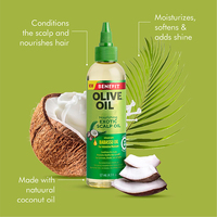 Kits de Soins Capillaires à Prix Abordables : Shampoing Anti-Chute et Lotion à l'Huile d'Olive et Huile de Ricin Bio Naturelle pour la Croissance des Cheveux