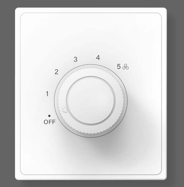 Smart Wall Controller for DC Ceiling Fan Remote & Speed Control Energy Saving DC Motor Fan Switch