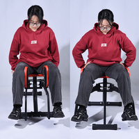 Appareil d'entraînement à l'abduction de la hanche, pince à jambe en acier, machine d'extension de la hanche pour usage domestique, modification de la forme des jambes, équipement de fitness