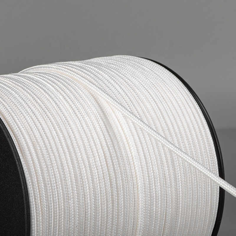 Alta Resistência Spectra Fibra 12 Strands Corda Trançada Kernmantle UHMWPE Cabo 2mm