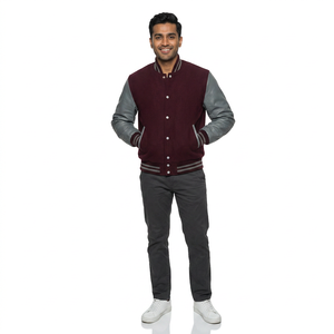 Nouvelle veste universitaire personnalisée pour l'extérieur, veste hip-hop, veste universitaire personnalisée, créez votre propre design, veste universitaire pour hommes - Product Image 1