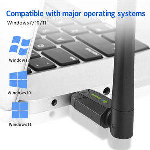 Ax300 Wifi 6 mạng không dây Card 2.4GHz 802.11ax USB Wifi Adapter với 5dBi tăng cao antenna, cho Windows <span class=keywords><strong>XP</strong></span>/7/8/10/11 - Product Image 4