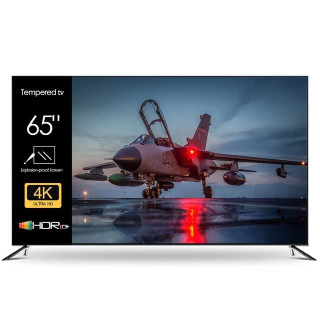 Large Screen 65 Inch Smart TV 4K Full Display LED TV Television 75 Inch Smart TV