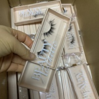 Wipsy Lashes 30 Piece Faux Cils Humain En Gros Mink Wholesale Faux Cils Humains Wholesale Lashes Packaging Box