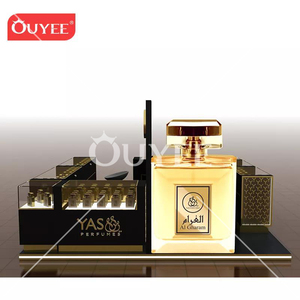 Nhà Máy Sal Glass Showcase Nước Hoa Hiển Thị Tủ Thiết Kế Nước Hoa Mỹ Phẩm Morden Mall Nước Hoa Kiosk - Product Image 6