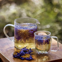 Thé de fleurs de lotus bleu séché naturel de qualité supérieure en vrac en sachet – Bienfaits pour le sommeil profond et le soulagement des nerfs