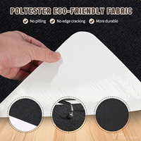 Tapis de chaise de bureau moderne en TPR antidérapant, protection de sol 100 % polyester pour la maison et le bureau, idéal pour les sols en bois dur, carrelage et stratifié