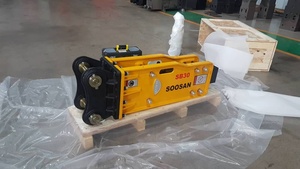 Casse-pierre hydraulique de pointe SB 30 pour excavatrices de 2,5 à 4,5 tonnes et robots à direction assistée, avec moteur comme composant essentiel - Product Image 6