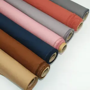 Commercio all'ingrosso in stock tessuto twill elasticizzato elasticizzato 98% cotone 2% Spandex pantaloni chino tessuto per indumento da uomo