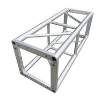 Truss de Aluminio Estándar 400x400mm con Perno, Sección Duradera para Iluminación de Escenario, Ideal para Stands de Ferias y Exhibiciones