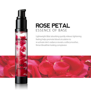 Pétale de rose Apprêt pour le visage Hydratant longue durée Eau de rose Essence Sérum Base Maquillage Cosmétiques - Product Image 3