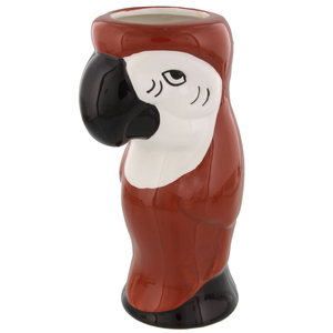 Mug Tiki coloré en forme de perroquet, tasse à cocktail hawaïenne en céramique - 16 oz, vos tasses préférées sur le thème <span class=keywords><strong>tropical</strong></span> pour les cocktails - Product Image 4