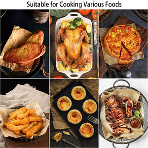 <span class=keywords><strong>Papel</strong></span> para Freidora de Aire, 200 Unidades, Redondos, para Canastas de 5 a 8 Cuartos, Sin Blanquear, Antiadherentes, Resistentes al Aceite, <span class=keywords><strong>Papel</strong></span> para Freidora de Aire - Product Image 6