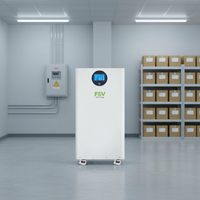 Batterie solaire murale légère de 21 kWh, solution énergétique moderne pour la maison, gain de place