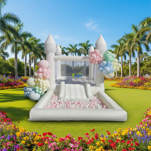 Château gonflable commercial <span class=keywords><strong>de</strong></span> château plein d'entrain <span class=keywords><strong>de</strong></span> mariage <span class=keywords><strong>de</strong></span> maison <span class=keywords><strong>de</strong></span> rebond château sautant fait sur commande pour la fête d'enfants - Product Image 1