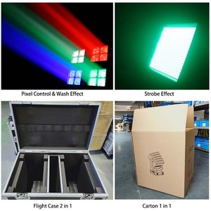 Zoom de matriz de 25x40W y cabezal móvil estroboscópico Zoom de lavado Punto de haz Cabeza móvil Luz de escenario Boda Concierto Ópera Profesional - Product Image 4