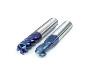 High Precision Tungsten <strong>Carbide</strong> HRC65 Flat Head Milling Cutter Customized OEM Support - Product Image 4
