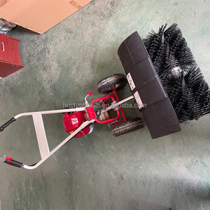 2 Stroke Gas Cordless 5.5HP Professional Steel Chassis DIY Grass Box Adjustable Height Hand <b>Push</b> Brush Cutter <b>Lawn</b> <b>Mower</b> - Product Image 4