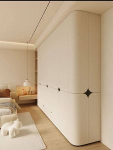 Armoire contemporaine en mélamine de type <span class=keywords><strong>tablette</strong></span> pour chambre à coucher et salon - Product Image 2