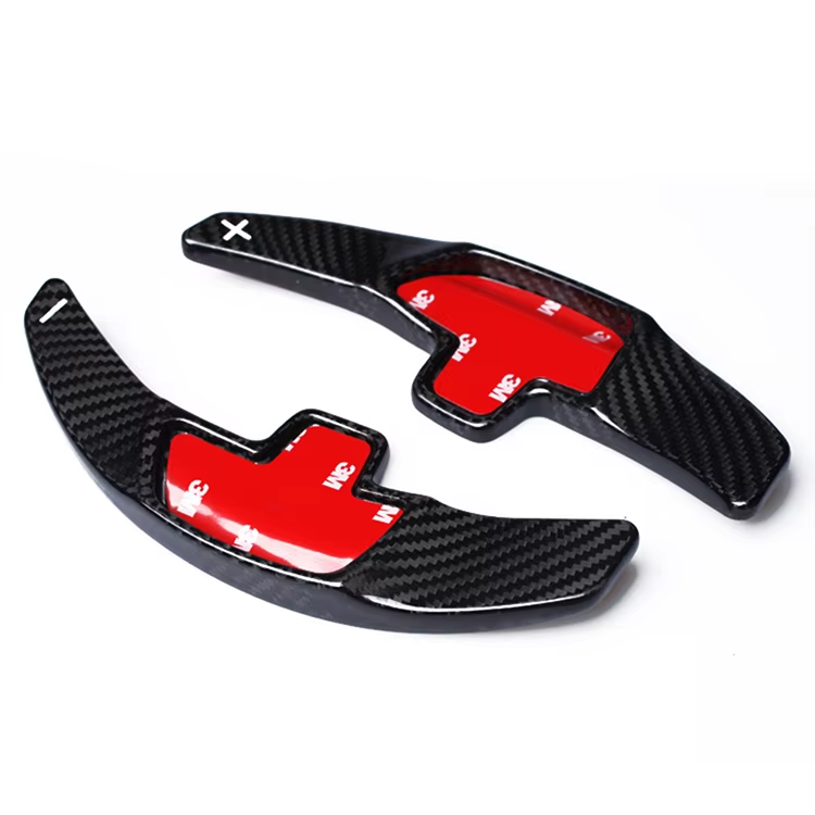 Carbon Fiber Steering Wheel Paddles Extension Shifter Cover Trim Kit - Dongguan Xingchengnuo Metal P
