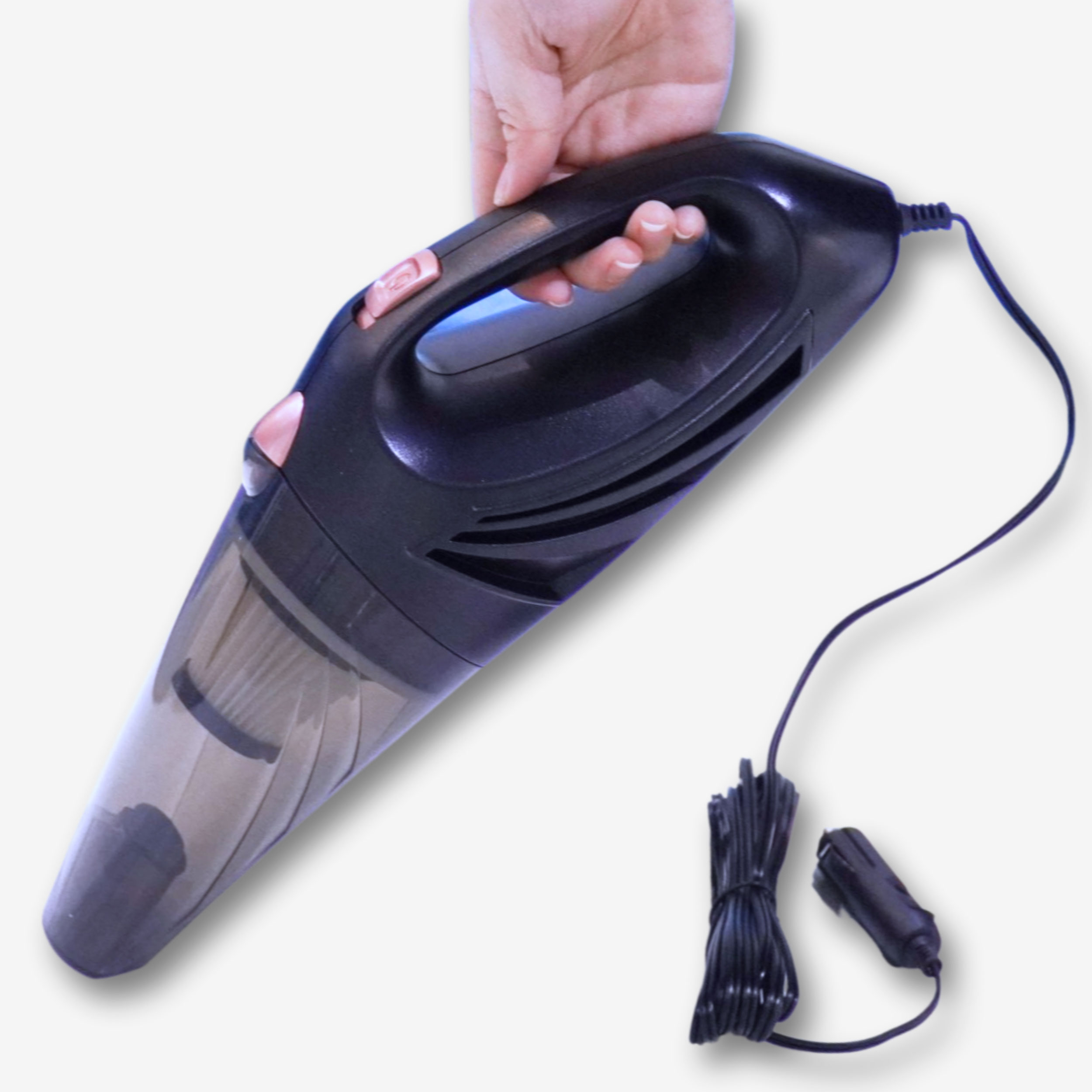 12V черный цвет бытовой портативный диван мощность автомобиля Hepa фильтр автомобильного пылесоса