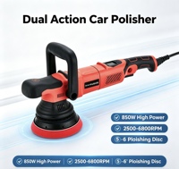 Polisseuse orbitale électrique DA 850W avec conception anti-vibration et tampon de 5-6 pouces pour la correction de la peinture automobile