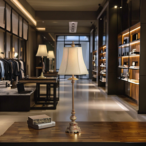 Meredith Bán Chạy Nhất Phòng Ăn Khách Sạn Trung Tâm Mua Sắm Chiếu Sáng Trang Trí Vải Bìa Nhà Máy Giá Tùy Chỉnh Thủy Tinh/Nhựa/Brass - Product Image 5