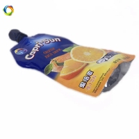 Sachets souples à bec verseur de haute qualité pour liquides, sacs d'emballage plastique personnalisés pour gelée