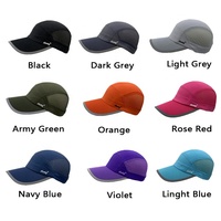 Casquettes de baseball de camionneur de sport de couleur pure avec LOGO personnalisé RTS prix moins cher
