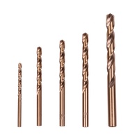 Perceuses hélicoïdales à tige droite revêtues de titane JuYouTe pour l'ouverture de trous et le perçage de petites perceuses hélicoïdales avec tiges rondes