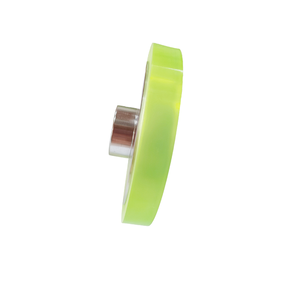 Bánh xe mã hóa PU + lõi nhôm-dia 68mm/150-200mm circ, lỗ khoan 5-10mm, 65A, có gắn kết - Product Image 6