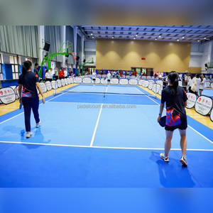 Lapangan <span class=keywords><strong>Pickleball</strong></span> Tahan UV Luar Ruangan Dalam Ruangan Terbaik Semua Lapangan <span class=keywords><strong>Pickleball</strong></span> Paddle Court - Product Image 2