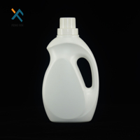 Bouteille en plastique HDPE de 5 L de qualité alimentaire OEM ODM, conteneur de détergent à lessive commercial avec logo personnalisé, fabricant en gros