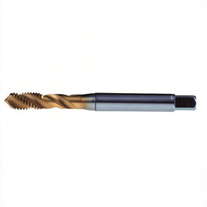 Ttake Ta1266 Universal <b>Tap</b> TiN Coated 40 Degree Helix For Blind Holes 6H Tolerance Tapered <b>Tap</b> - Product Image 2