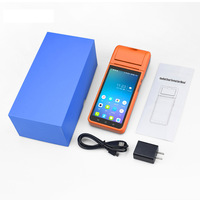 Système de point de vente portable WEDLEYTEC Android 8.1.0 8 Go de ROM 1 Go de RAM Processeur Mt6580 Modèle Z6000 Écran tactile HD IPS 5,5 pouces Wi-Fi 6 Bluetooth 5.2