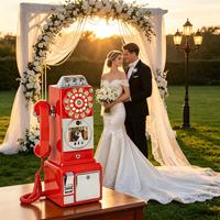 Livre d'or vidéo vocal sans fil vintage et antique, OEM/ODM en gros, 1080P HD 32 Go pour mariages et fêtes d'anniversaire