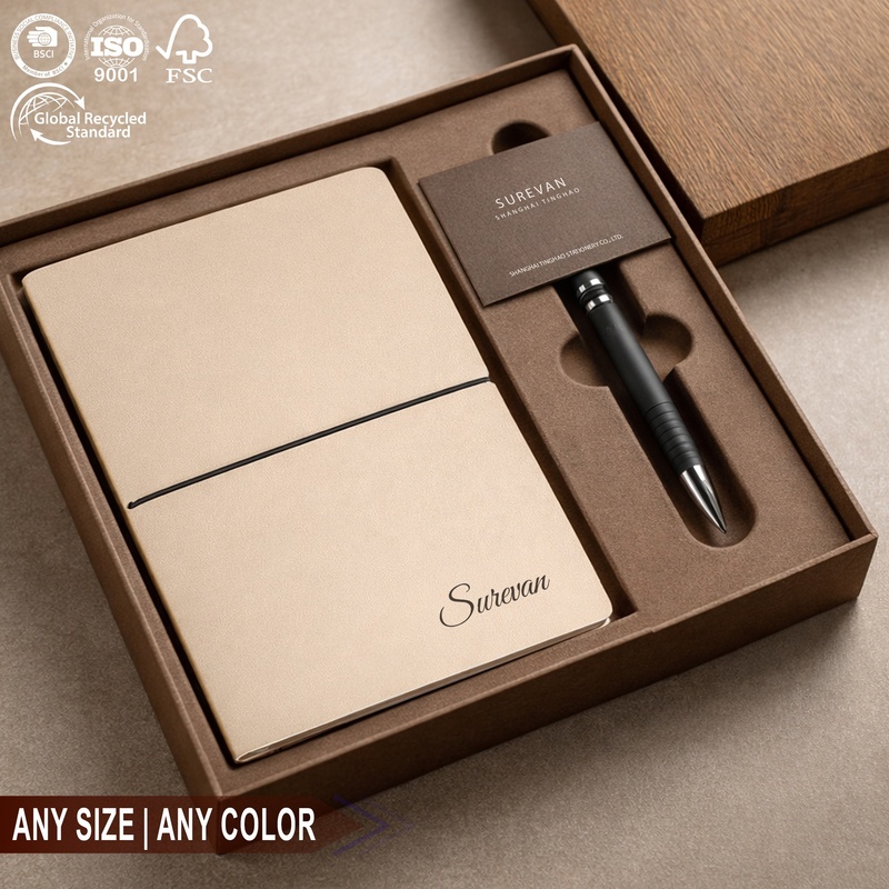 Corporate Gift Set A5 Custom Logo