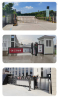 SHUNXIANG G01 Cerradura Magnética Eléctrica Blanca con Lector de Tarjetas, Barrera de Acceso con Reconocimiento Facial y Lectura de Tarjetas para Apertura de Puertas