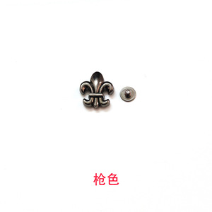 อุปกรณ์ตกแต่งกระเป๋า Chrome Hearts แบบวินเทจ น้ำหนัก 2.39 กรัม หมุดโลหะตกแต่งสำหรับกระเป๋า แฟชั่น DIY - Product Image 2