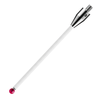 Sonde CMM à filetage M4, boule en rubis et aiguille de mesure en céramique de tungstène pour machine-outil