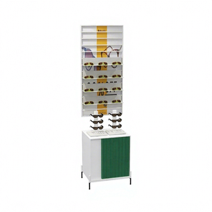 LUX Retail Sunglasses Store Display Stand Commercial Modern Sectional Metal/Wood/Glass/Acrylic/<b>Stone</b> Display - Product Image 1