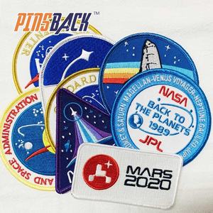 저렴한 가격 사용자 정의 자수 패치 열 프레스 패치 의류 유니폼 패치 가방 패키지 다른 크기 - Product Image 5