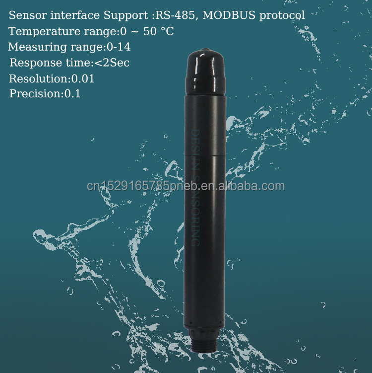 50mA Digital PH Sensor Three point calibration Aquaculture Ph Meter Probe