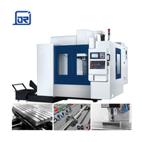 Centre d'usinage vertical CNC pour métaux VMC640 à 3 ou 4 axes avec système de commande FANUC GSK