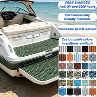 Revêtement de sol pour bateau en mousse EVA haute densité, auto-adhésif, imperméable, écologique, antidérapant, protection UV 3000 heures, logo personnalisé, taille sur mesure
