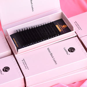 LashPlus кашемировые ресницы собственной марки матовые ресницы накладные ресницы собственной торговой марки мягкие 0,03 0,05 0,07 корейские ресницы - Product Image 1