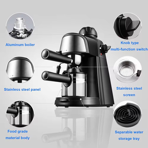<span class=keywords><strong>Cafetera</strong></span> <span class=keywords><strong>Espresso</strong></span> Eléctrica Semiautomática Portátil Nueva para Oficina, Hogar, Cafeterías, Hoteles y Uso en Exteriores - Product Image 4