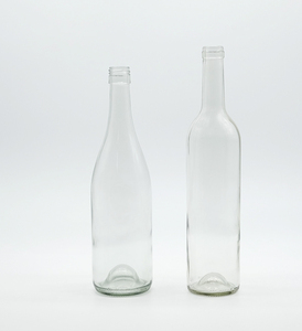 Botellas de Vino Transparentes Esmeriladas de 500 ml y 750 ml, Botellas de Vidrio Decorativas de Alta Calidad para Aceite de Oliva y Aceite de Coco - Product Image 6