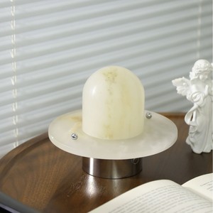 Marble Table <b>Lamp</b> E27 <b>LED</b> 220V Switch Control Eye Caring Night <b>Light</b> For Living Room Bedroom Bedside Decoration - Product Image 1