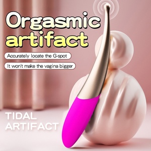 Vibrateur AV chauffant pour femmes - Embout incurvé ergonomique avec plusieurs modes <span class=keywords><strong>de</strong></span> vibration, étanche, jouets sexuels - Product Image 2